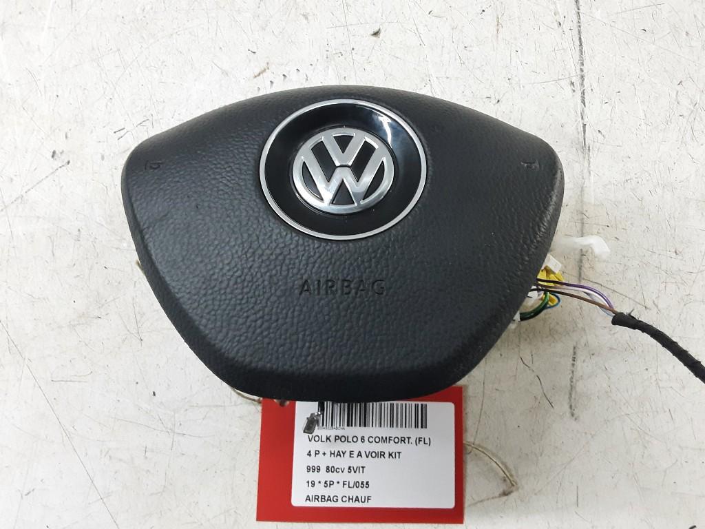 AIRBAG VOLANT Volkswagen Polo VI (AW1) (2G0880201AC), Volkswagen, Mevr. I. Hauben, Utilisé, Rue de l'Espoir 34 34
4030  GRIVEGNÉE, BE