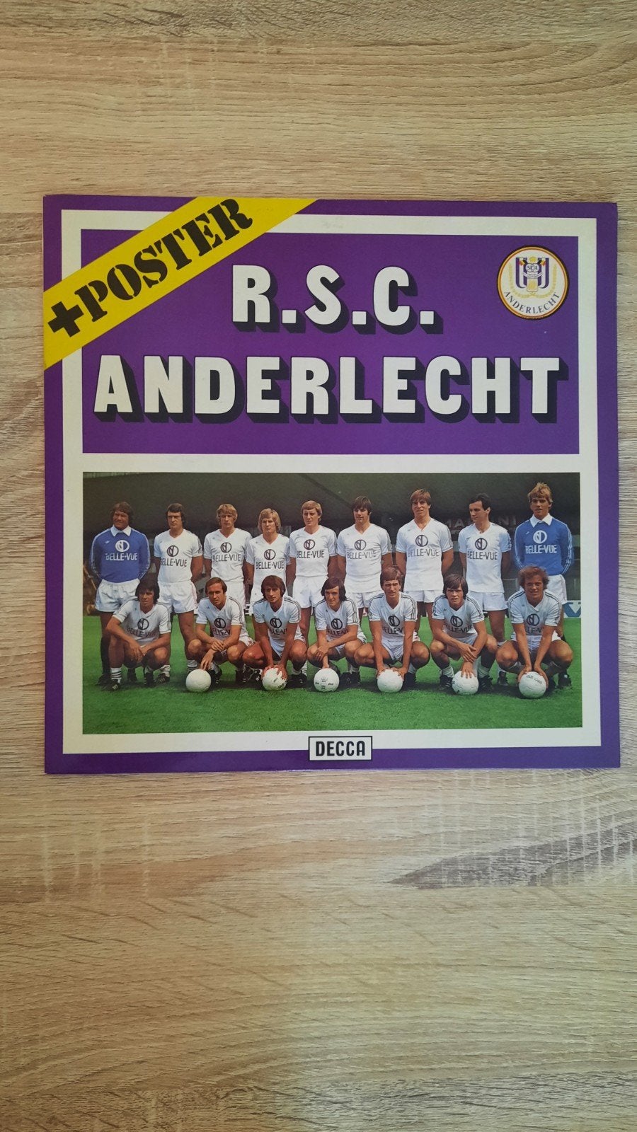 LP r.s.c Anderlecht, Enlèvement, Utilisé, LP