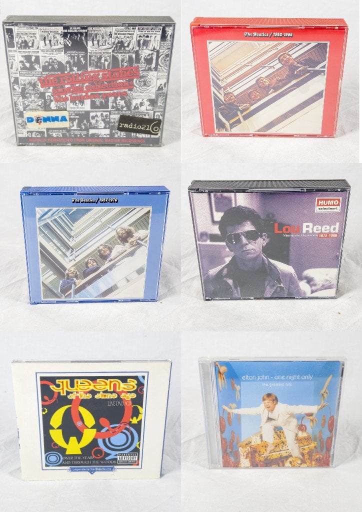 Grote collectie CD's (+75 stuks) Classic Rock, Pop & Boxsets, Cd's en Dvd's, Ophalen, Inclusief boekje, Rock, Zo goed als nieuw