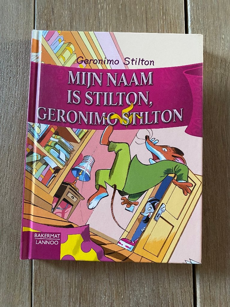 Boek geronimo stilton “mijn naam is stilton, geronimo ", Boeken, Ophalen of Verzenden