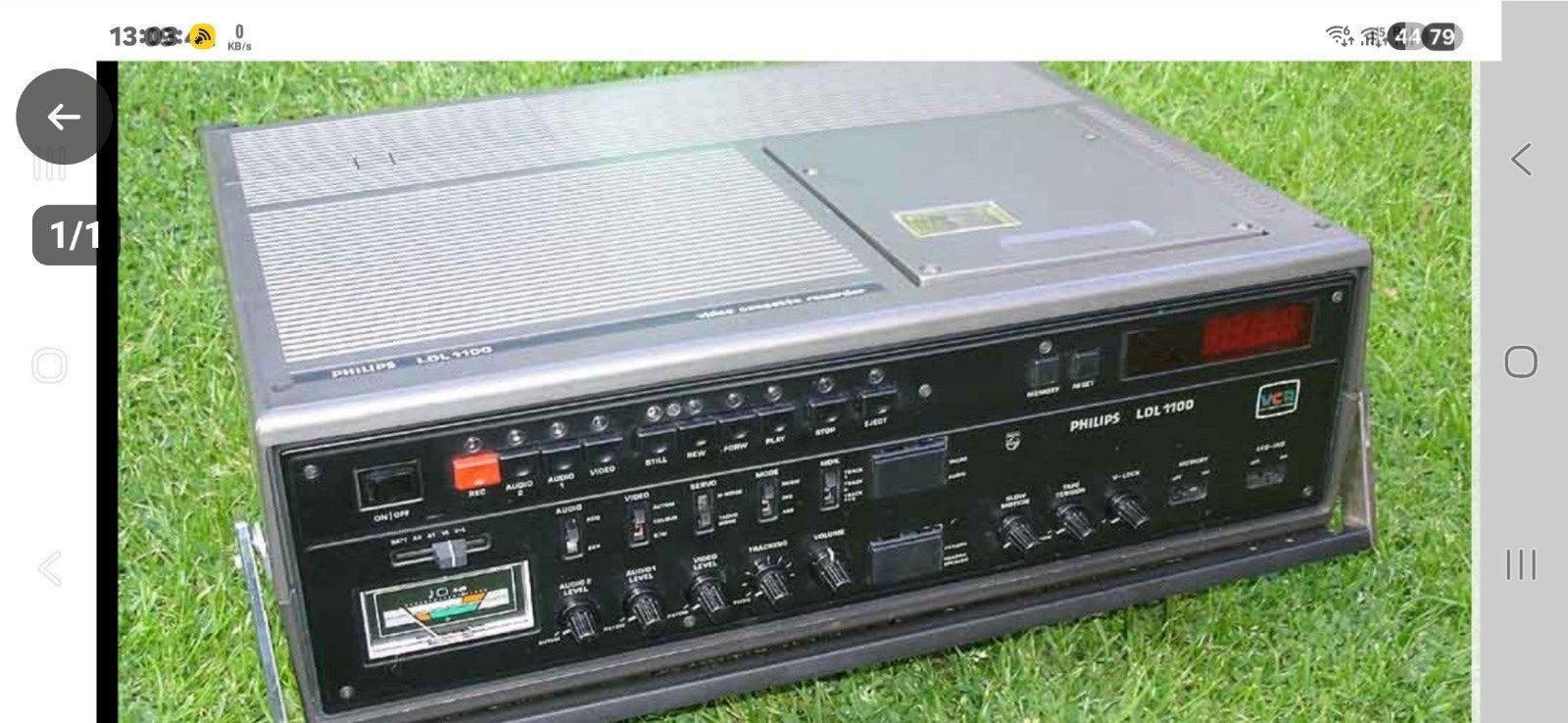 ik zoek Philips LDL 1100 videospeler, TV, Hi-fi & Vidéo, Enlèvement