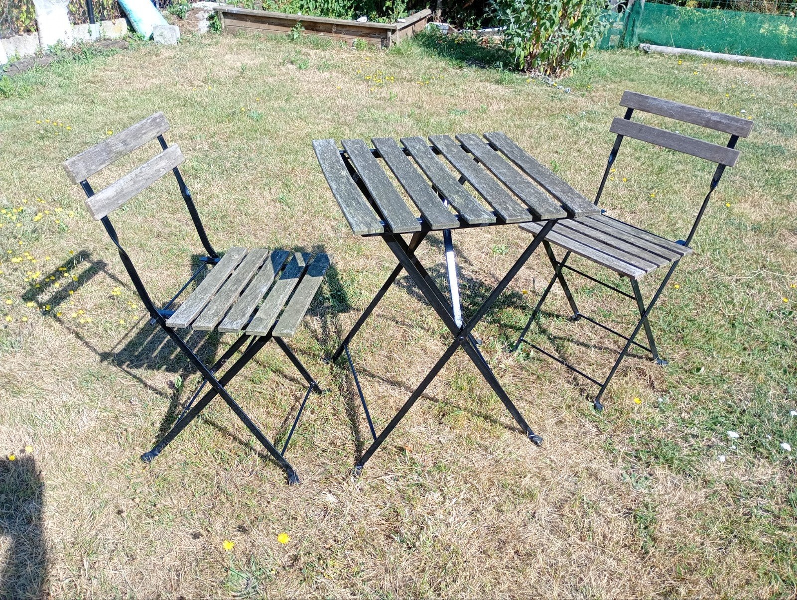 Vintage bistro set, Ophalen