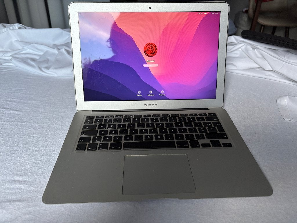 Macbook Air 2017, Computers en Software, Ophalen, 8 GB, 13 inch, Minder dan 2 Ghz