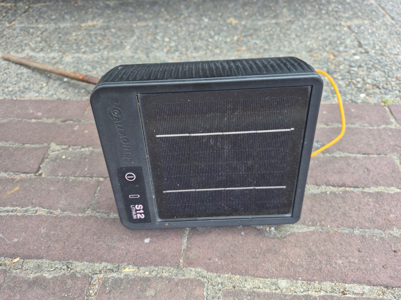 Set schrikdraad apparatuur solar 2stuks, Ophalen