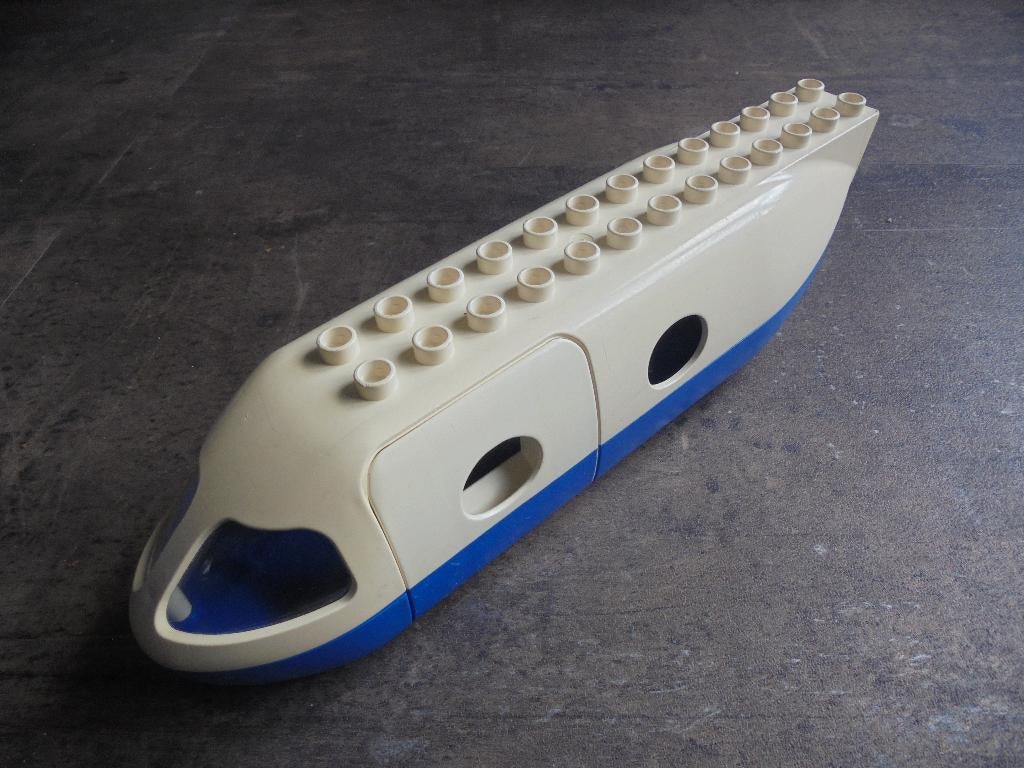 Lego Duplo Airplane Jetliner Fuselage (zie foto's) 2, Enlèvement ou Envoi, Utilisé, Briques en vrac, Duplo