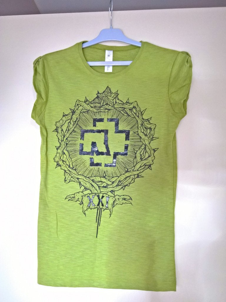 Tshirt Rammstein, Kleding | Heren, T-shirts, Ophalen of Verzenden, Nieuw, Maat 46 (S) of kleiner, Groen