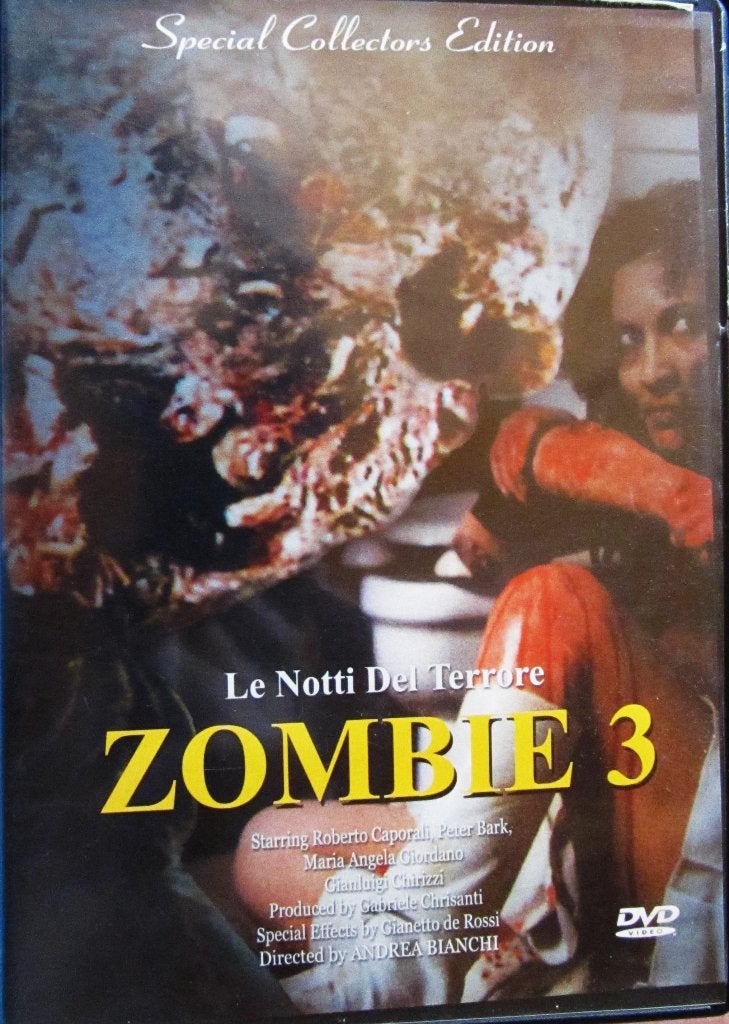 DVD HORROR- ZOMBIE 3- ERG ZELDZAAM, CD & DVD, DVD | Horreur, Enlèvement ou Envoi, Anglais, Tous les âges, Utilisé