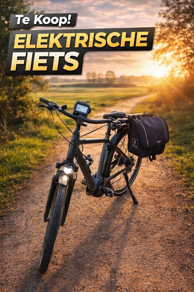 Trek district 1+ heren large, Fietsen en Brommers, Elektrische fietsen, 51 tot 55 cm, Ophalen, Gebruikt, 50 km per accu of meer