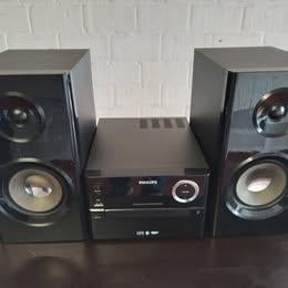Stereo installatie Philips, TV, Hi-fi & Vidéo, Connexion MP3, Philips, Comme neuf, Enlèvement