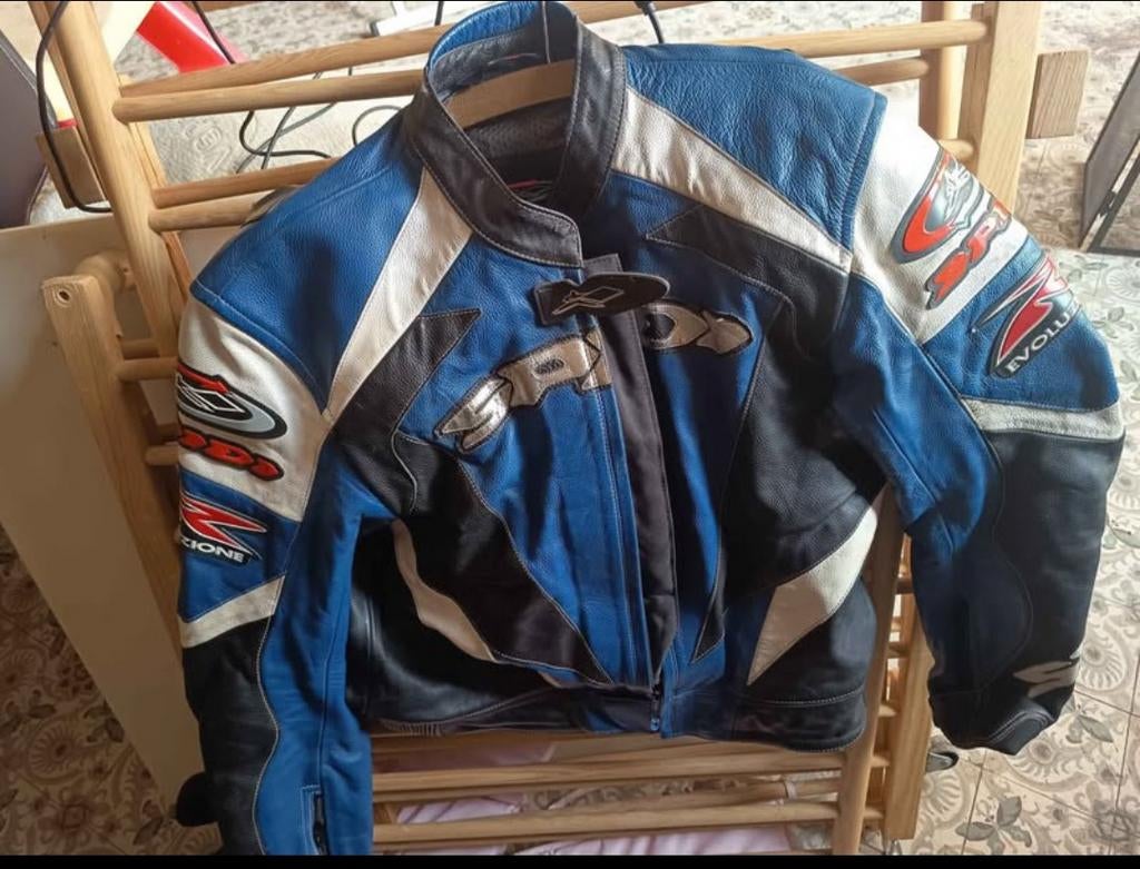 Veste moto en cuir, Motos, Enlèvement