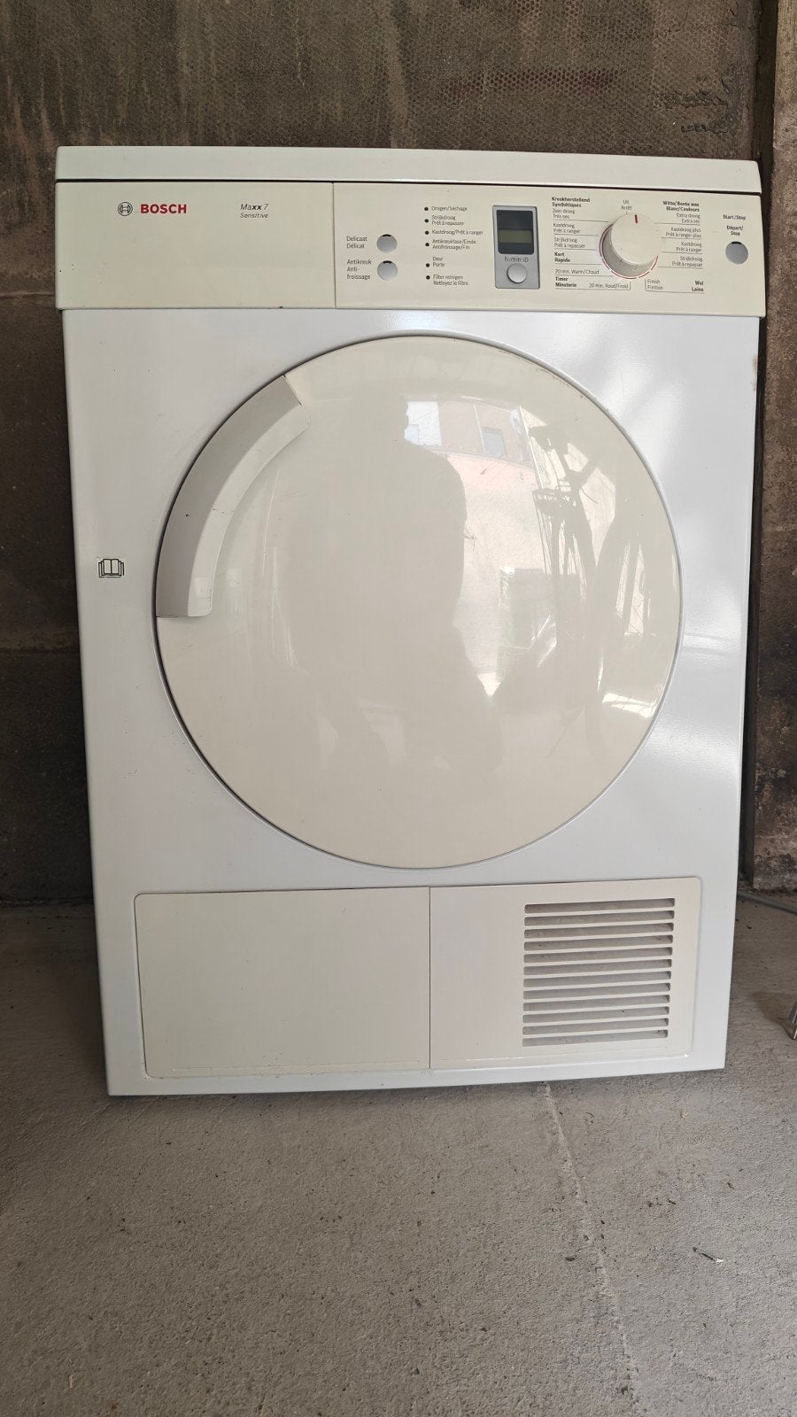 Bosch Maxx 7 Droogkast – Model WTV74300FG, Elektronische apparatuur, Ophalen, 6 tot 8 kg, Luchtafvoer, Zo goed als nieuw