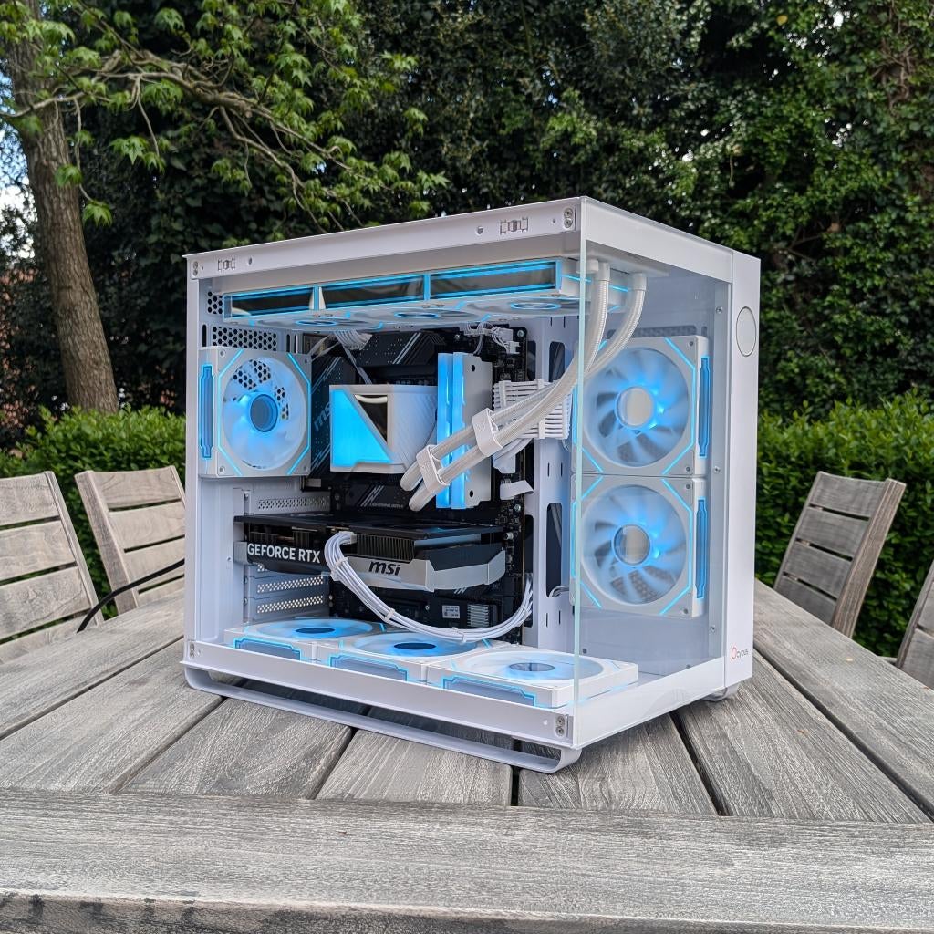 Witte Gaming PC | RTX 5070 | Intel i7 12700F | 32GB DDR5, Neuf, Virtual Reality, 4 Ghz ou plus, SSD