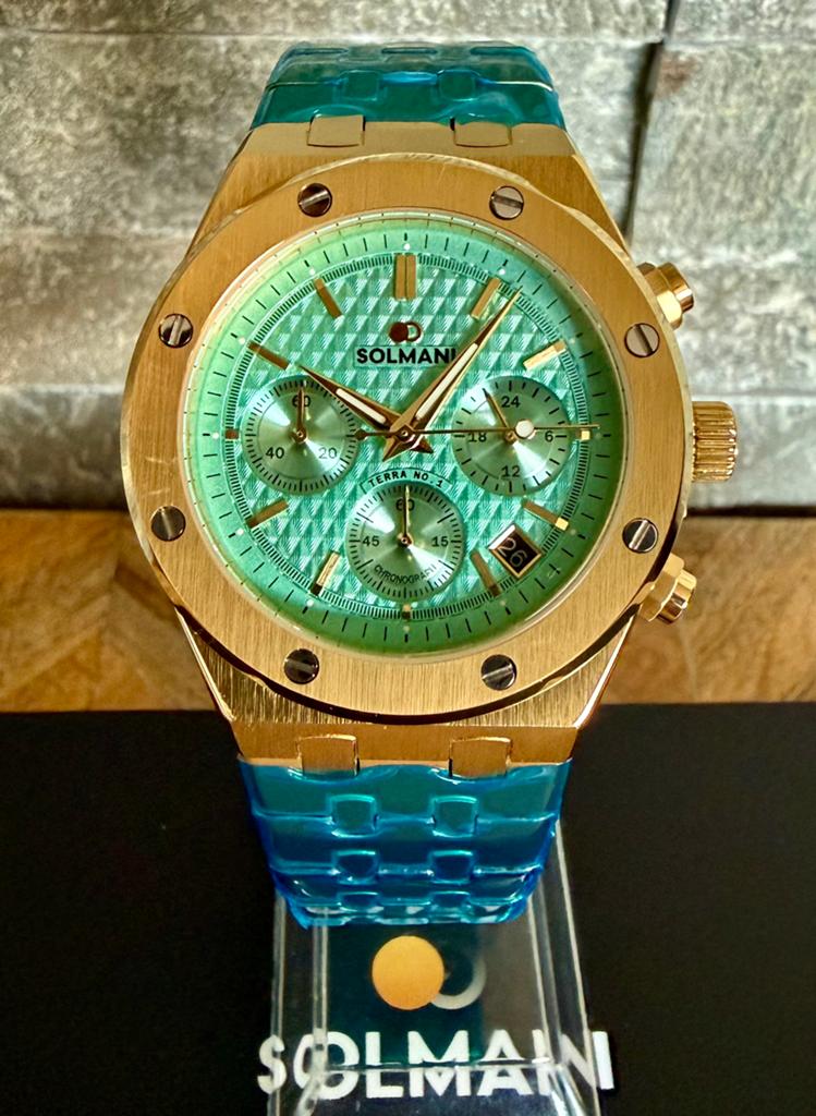 CHRONO SOLMANI TERRA SPORT N 0005/2000 TWV699€ ! NOUVEAU, Enlèvement ou Envoi, Neuf