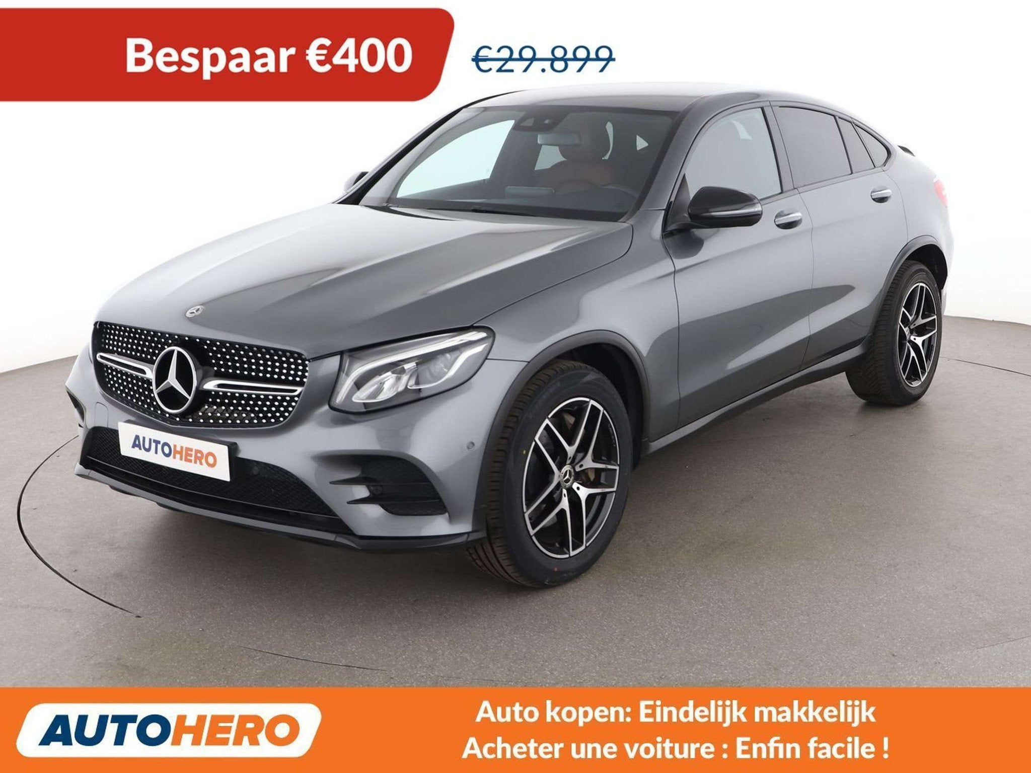 Mercedes-Benz GLC 250 GLC 250 4Matic AMG Line (automatique), Cuir, Argent ou Gris, Achat, GLC