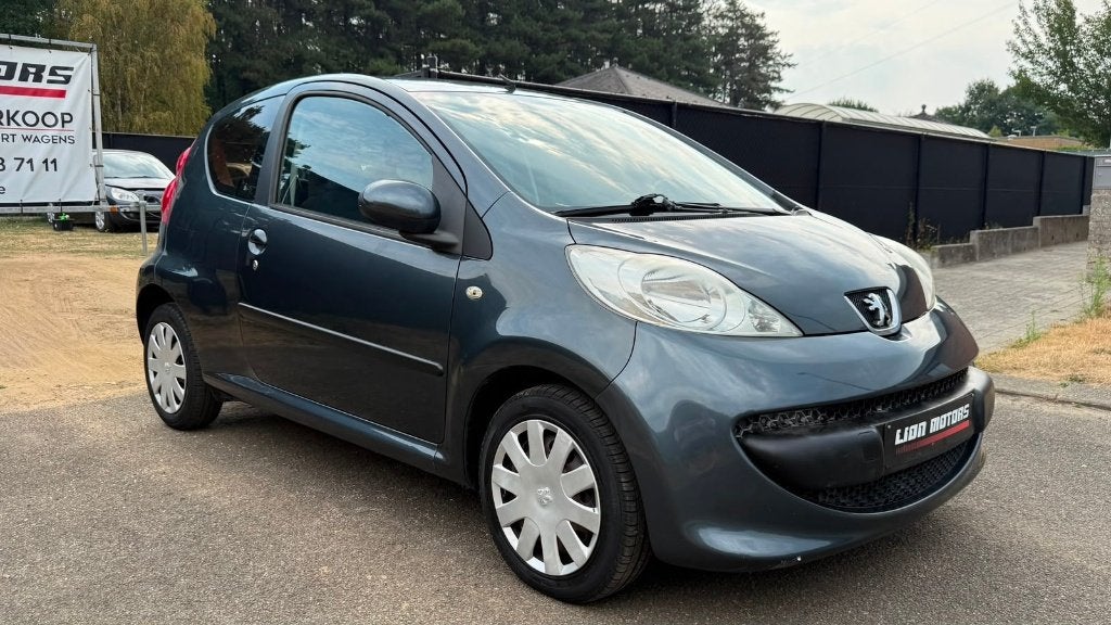 Peugeot 107 1.4 Hdi | Start&Rijdt Perfect | Airco |, Auto's, Voorwielaandrijving, Stof, Zwart, 4 cilinders