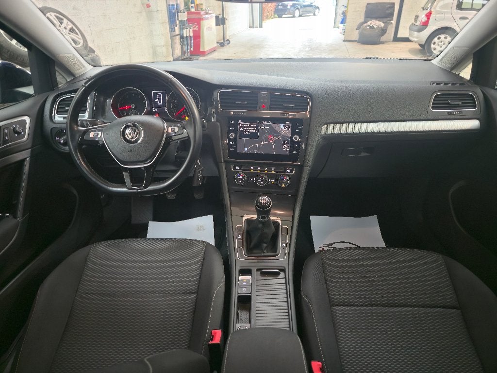 Volkswagen Golf Break - Navi, Camera,  Garantie, Auto's, Voorwielaandrijving, Stof, Blauw, 113 g/km