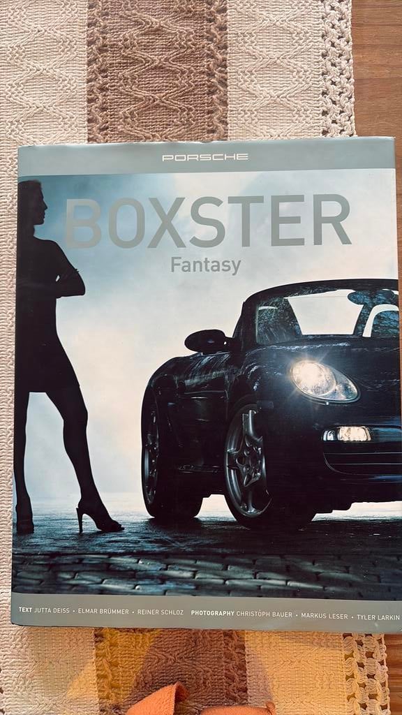 Porsche Boxter Fantasy livre, Enlèvement ou Envoi, Comme neuf, Porsche