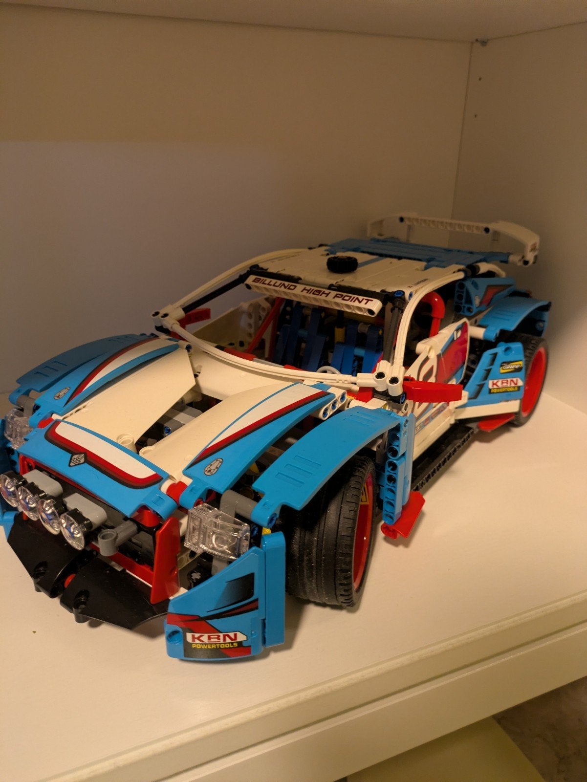 Lego Technic Rally auto, Ophalen, Compleet, Lego, Technic