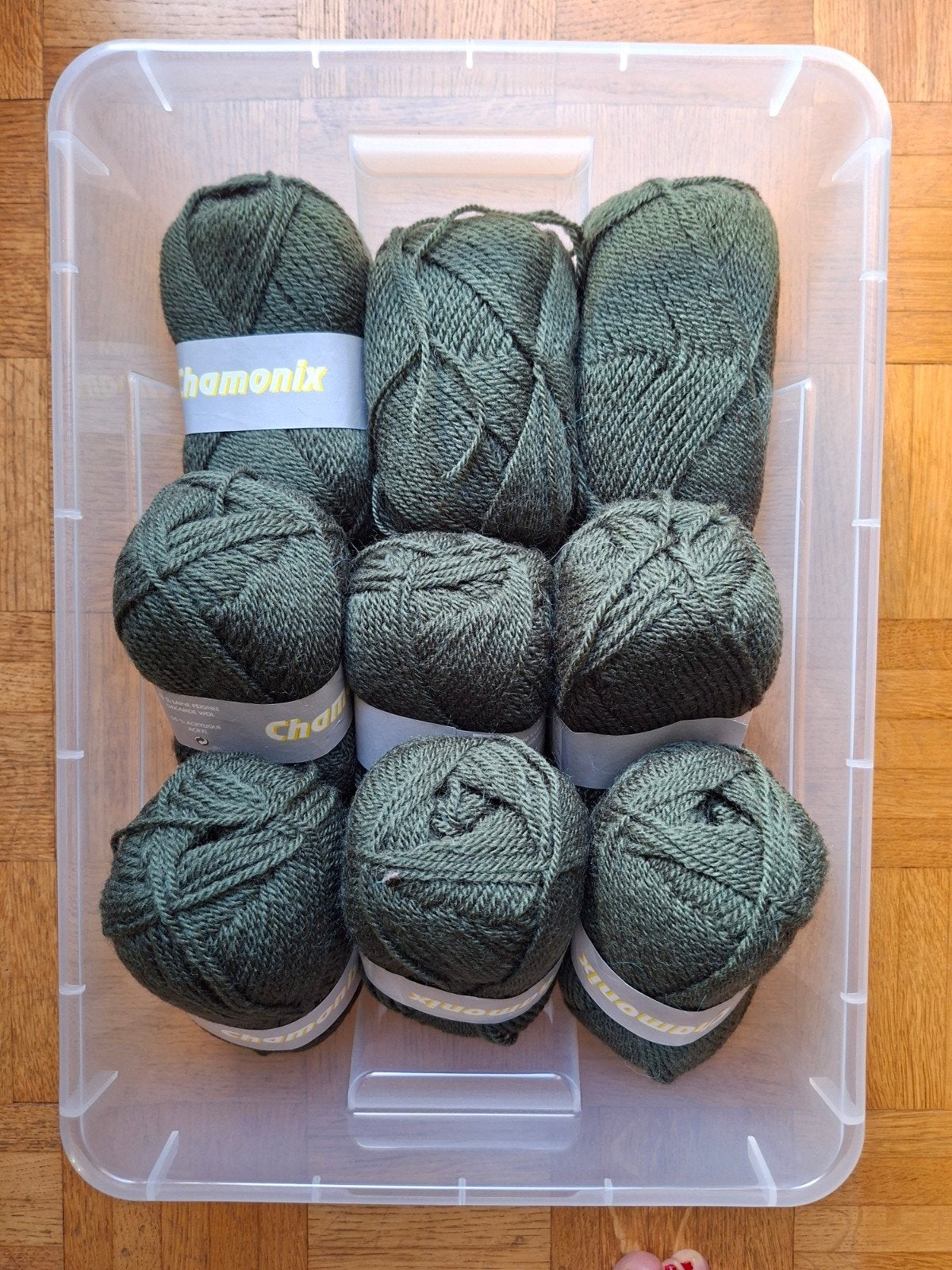 Groen breigaren Chamonix, Hobby en Vrije tijd, Ophalen of Verzenden