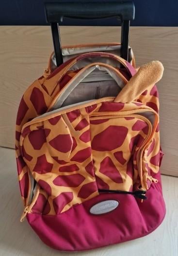 Kindertrolley Sammies van Samsonite, Ophalen, Zo goed als nieuw, Hard kunststof, Wieltjes