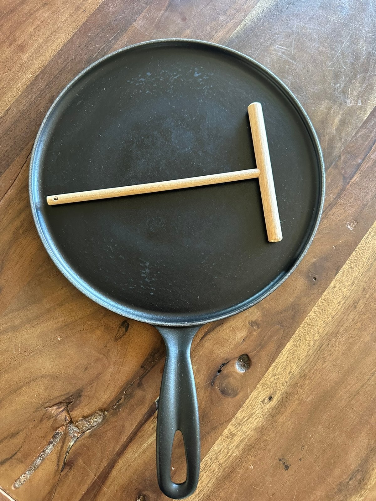 Poêle à crêpes en fonte Le Creuset - 27 cm Sag., Enlèvement ou Envoi, Comme neuf, Le Creuset