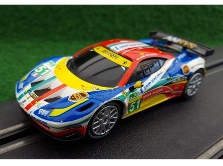Carrera Go: Ferrari 458 Italia GT2 "AF Corse No.51", Carrera, Ophalen of Verzenden, Elektrisch, Racebaan
