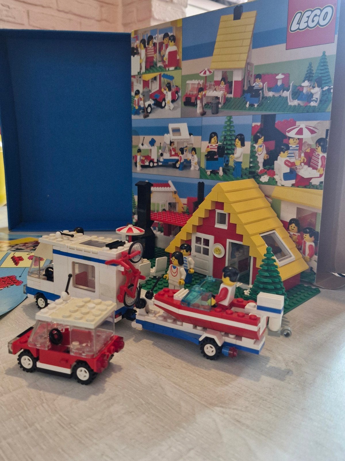lego ( jaren 80 ) in perfecte staat en compleet. met doos en, Ophalen, Gebruikt, Lego, Compleet
