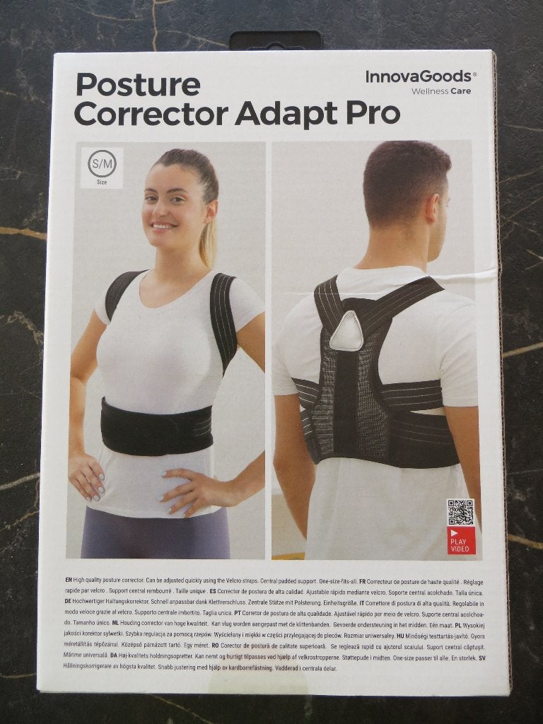 Rugcorrector maat S/M, Ophalen of Verzenden, Zo goed als nieuw, Overige typen