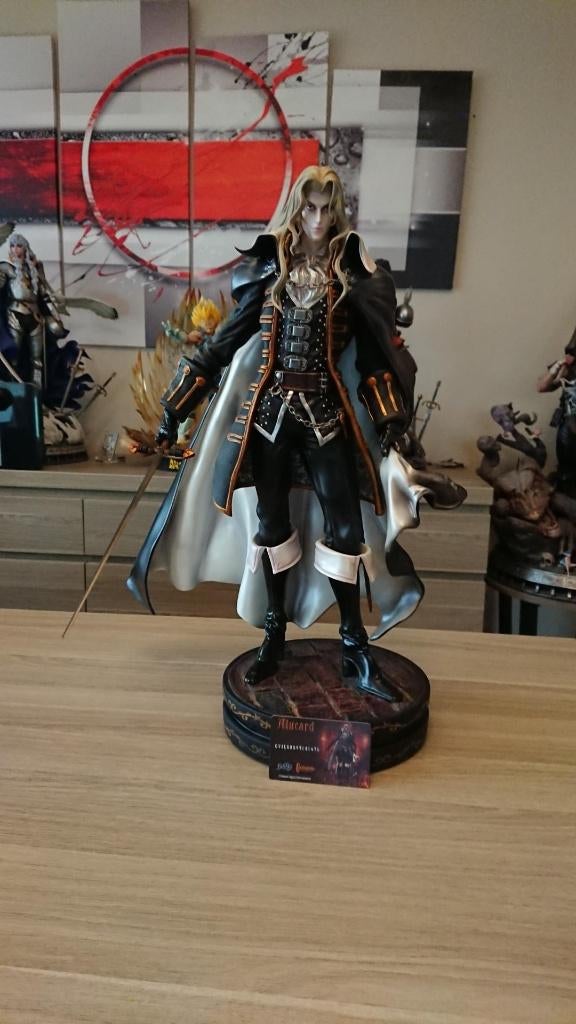 Castlevania Symphony of the Night - Alucard - First4Figures, Verzamelen, Beelden en Beeldjes, Zo goed als nieuw, Ophalen