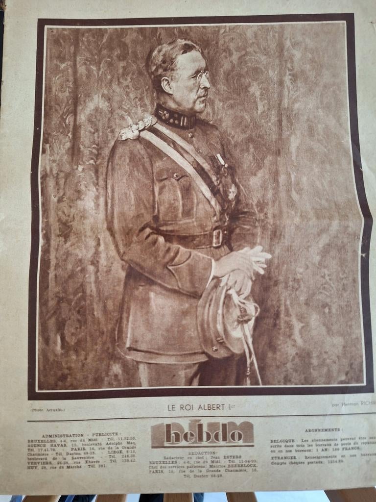 Albert1 Boudewijn, Albert2, Filip en Mathilde, Verzamelen, Ophalen