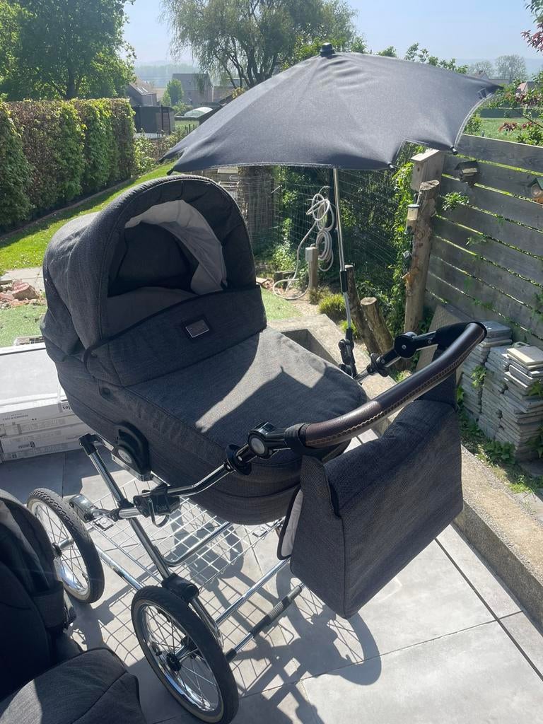 Quax kinderwagen, Enfants & Bébés, Poussettes & Combinaisons, Comme neuf, Poussette, Pneus, Avec nacelle, Tige de poussée réglable