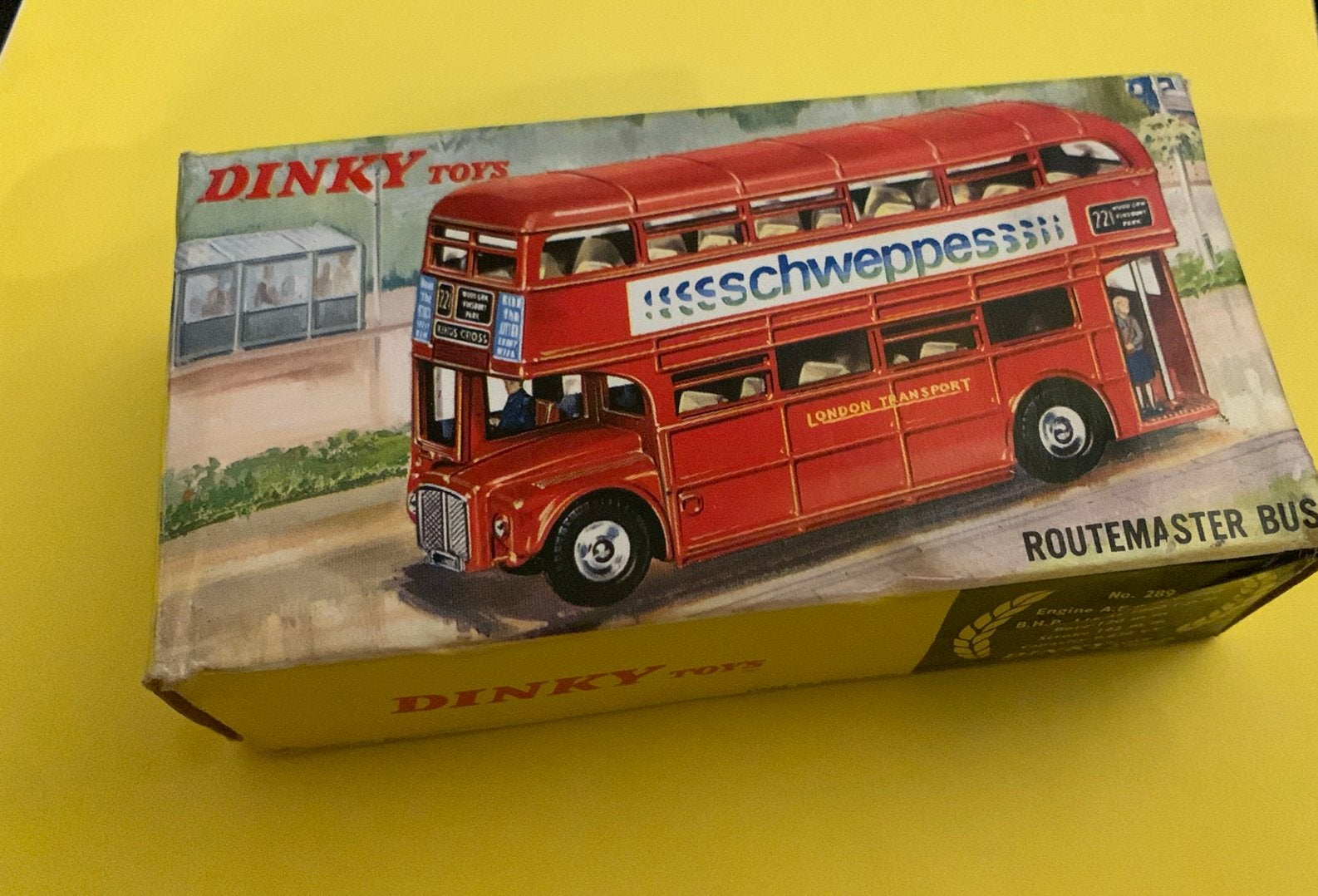Dinky Toys Bus England, Enlèvement, Comme neuf, Bus ou Camion, Dinky Toys