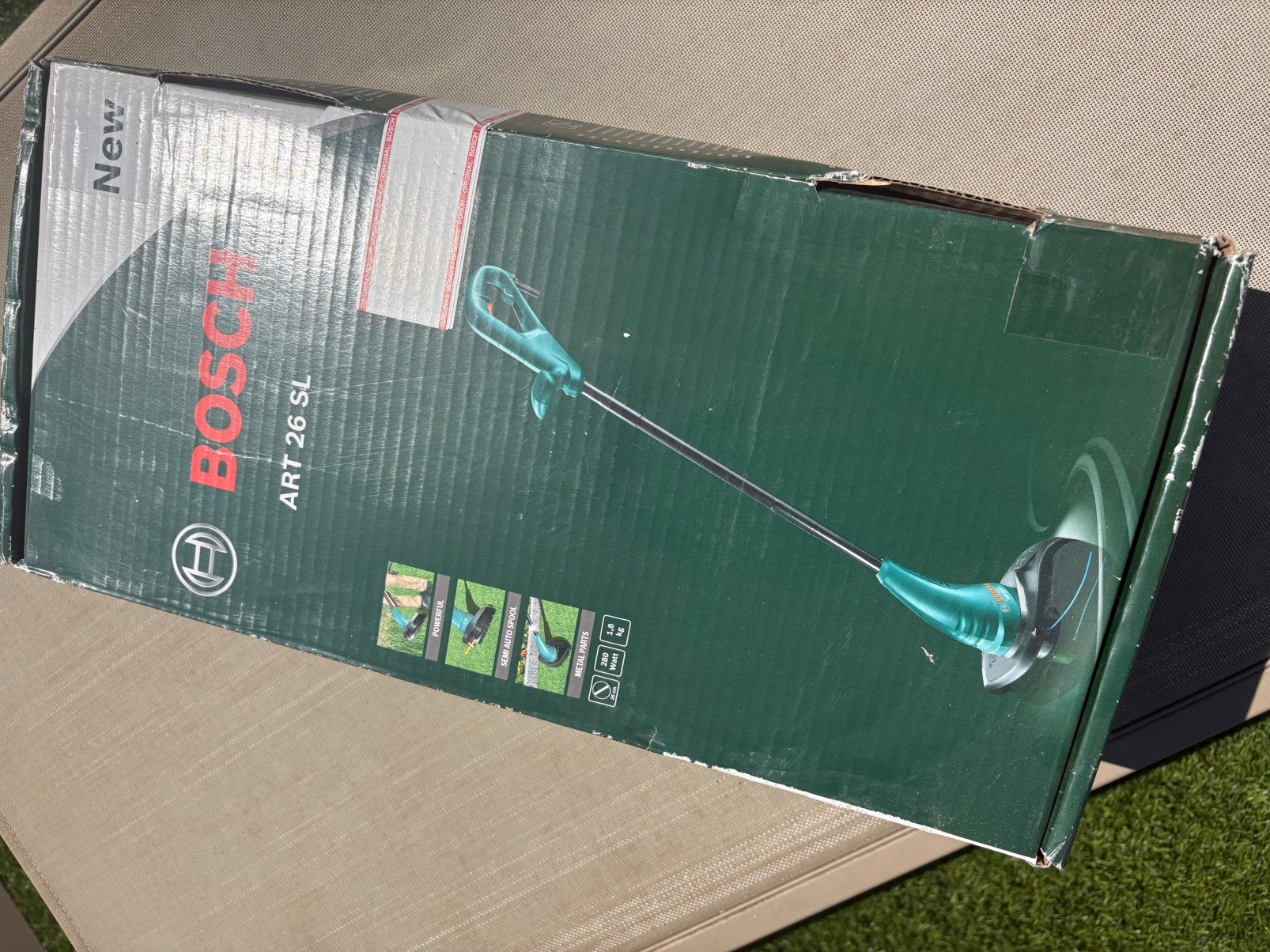 Bosch Grastrimmer met kabel, Ophalen of Verzenden, Nieuw