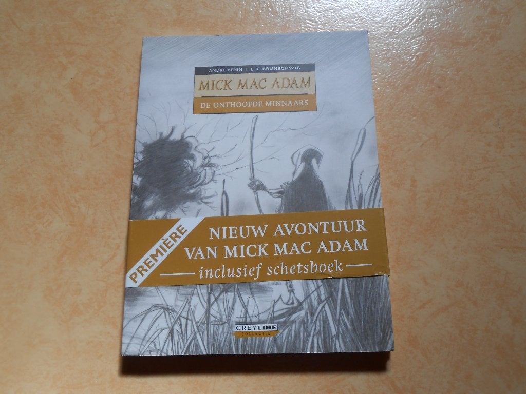 Mick Mac Adam De onthoofde minnaars 2001 1 ste druk., Andre Benn, Eén stripboek, Nieuw, Ophalen of Verzenden