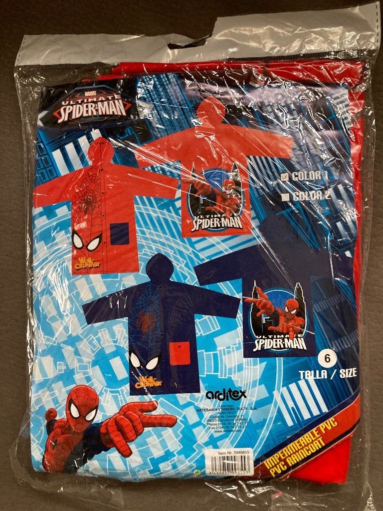 Spiderman regenjasje, Kinderen en Baby's, Kinderkleding | Overige, Ophalen of Verzenden, Zo goed als nieuw, Jongen