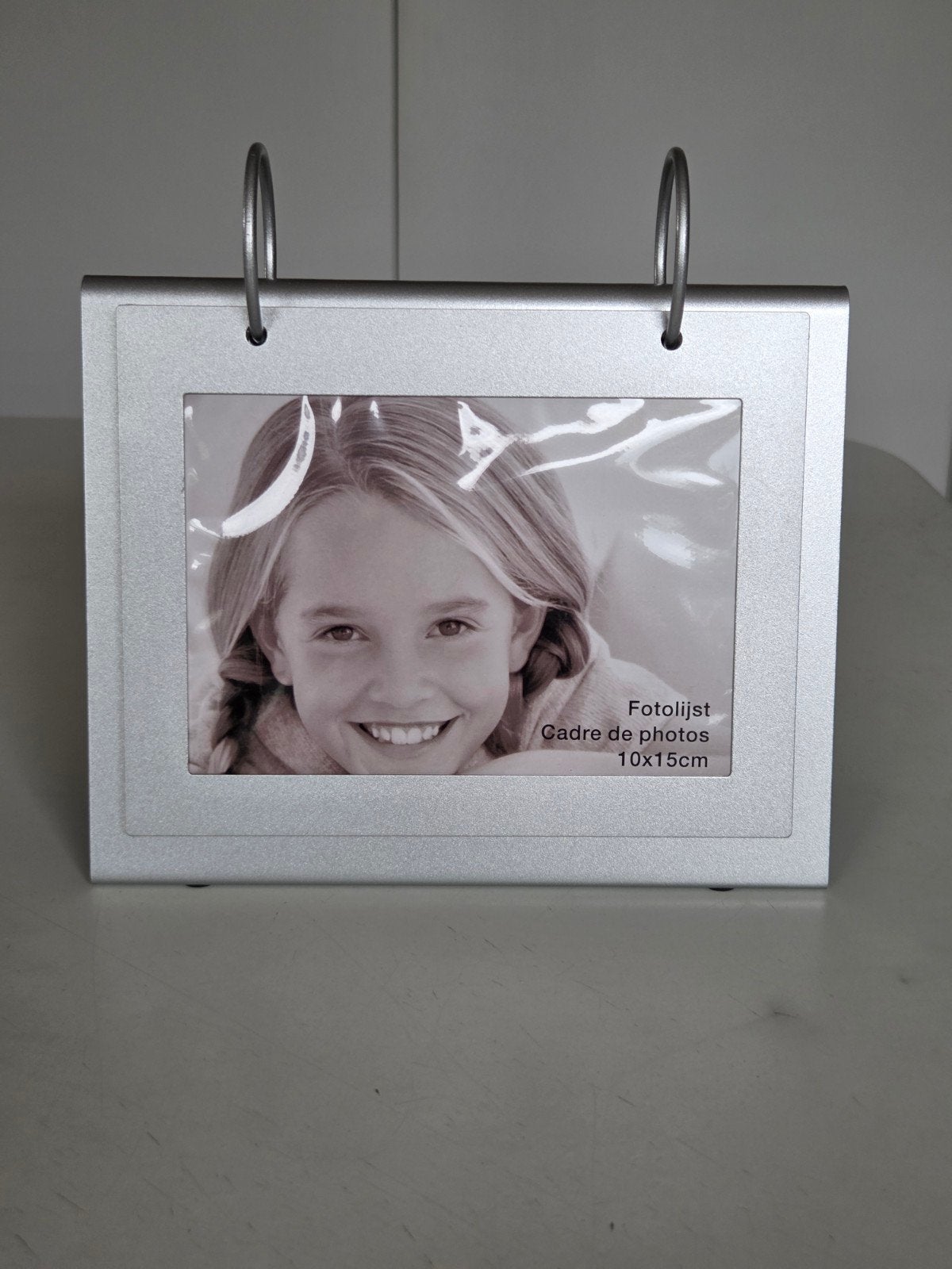 Fotoklapper Zilver Metaal, Ophalen of Verzenden, Nieuw, Metaal, Zilver
