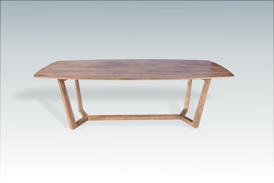 Eet tafel in teak hout., Ophalen, Zo goed als nieuw, Hout