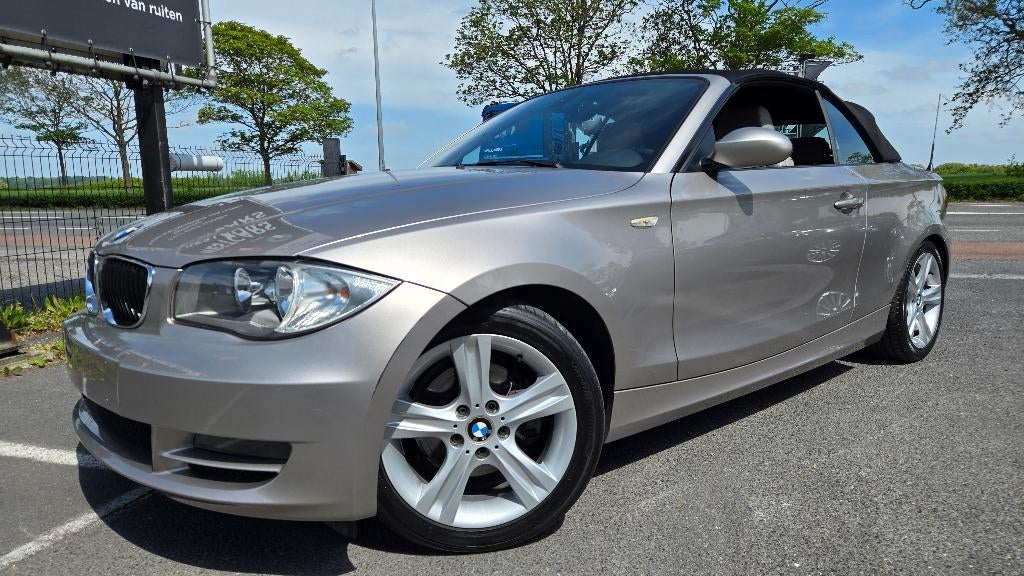 BMW 120 D CABRIO, Auto's, BMW, 4 zetels, Beige, 4 cilinders, Cabriolet