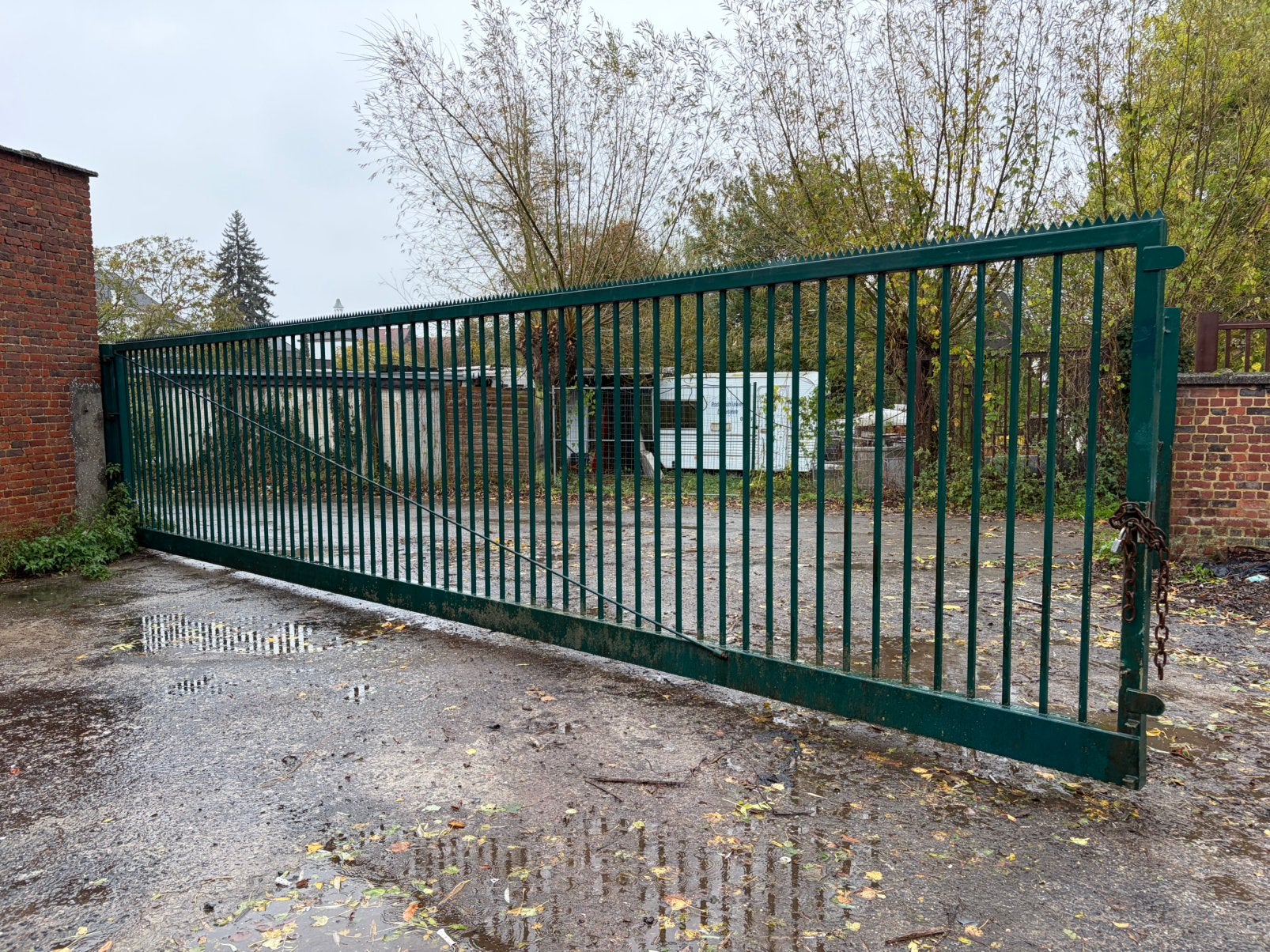 Poort 10m, Jardin & Terrasse, Enlèvement, Utilisé, Fer