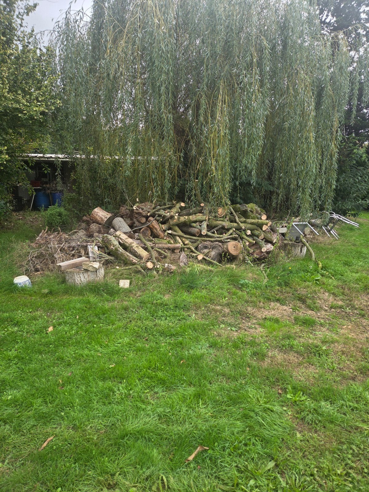 Brandhout, Tuin en Terras, 6 m³ of meer, Ophalen, Overige houtsoorten, Blokken