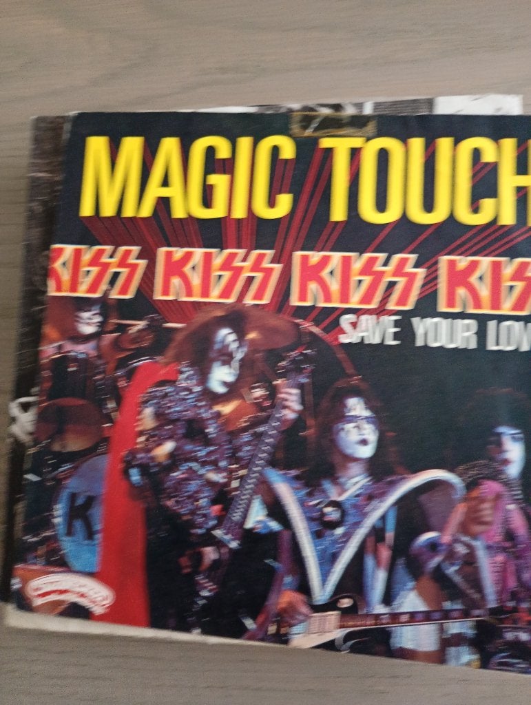 Kiss - Magic touch, Gebruikt, Verzenden, 7 inch, Fotohoes