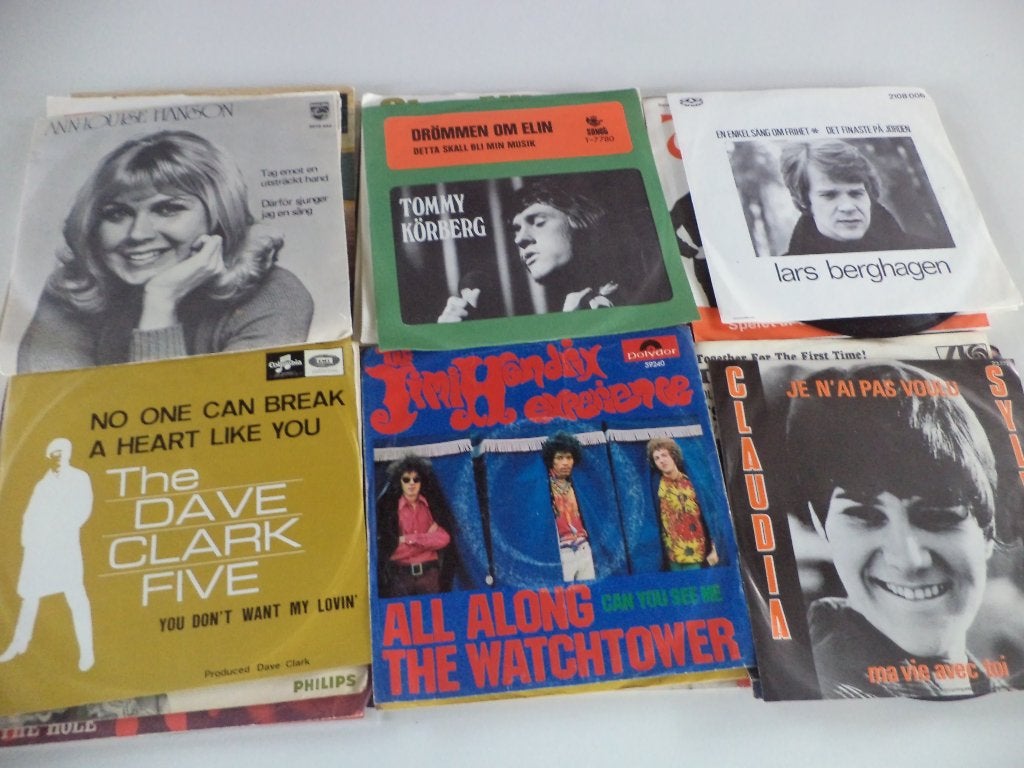 lot singles, Cd's en Dvd's, Vinyl Singles, Verzenden
