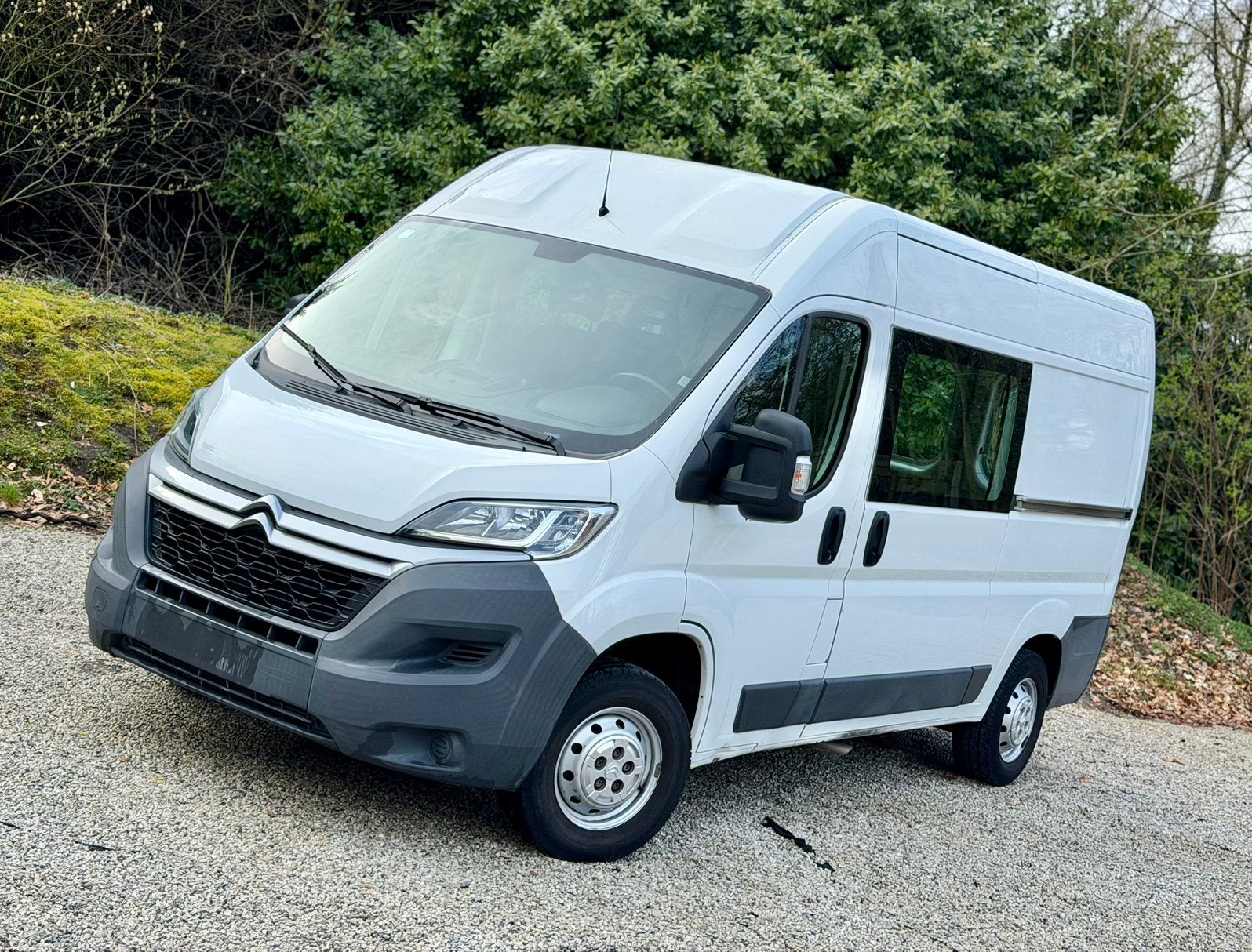 Citroen jumper 2.0 HDi dubbele schuifdeur, Auto's, Citroën, Wit, 5 deurs, Particulier