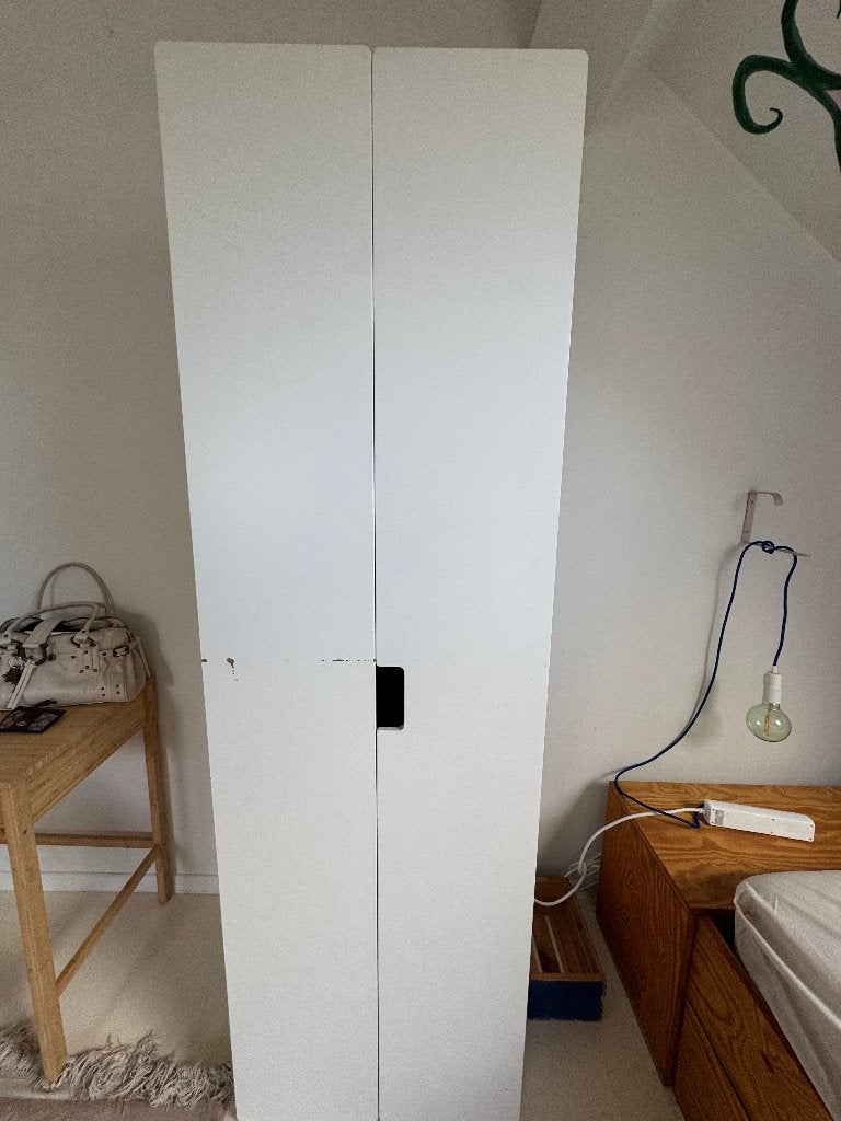 Armoire-penderie IKEA STUVA blanche – 60  50  192 cm, Maison & Meubles, Comme neuf, 50 à 100 cm, Avec tiroir(s), Autres essences de bois