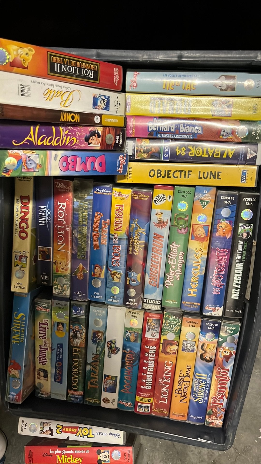 K7 video VDH Disney, Tous les âges, Enlèvement, Utilisé, VHS
