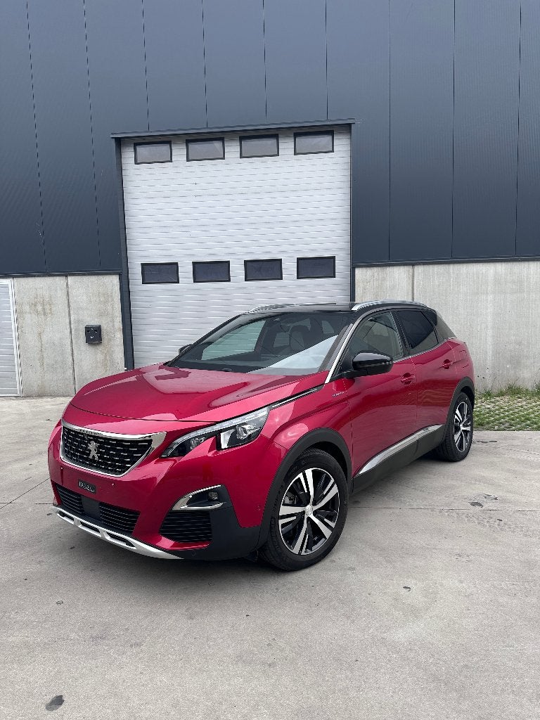 PEUGEOT 3008 GT HYBRID4 300CH 4x4 PHEV-FULL OPTIONS|8.511KM, Autos, Rouge, Cuir et Alcantara, Achat, Euro 6