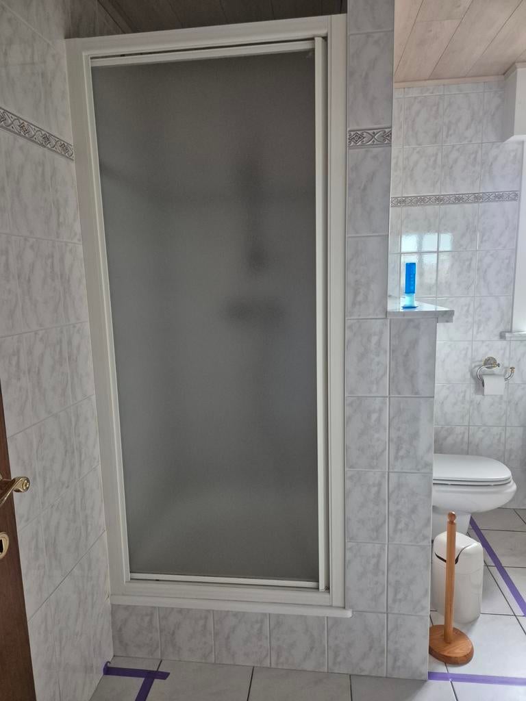 Douche + kraan, Ophalen