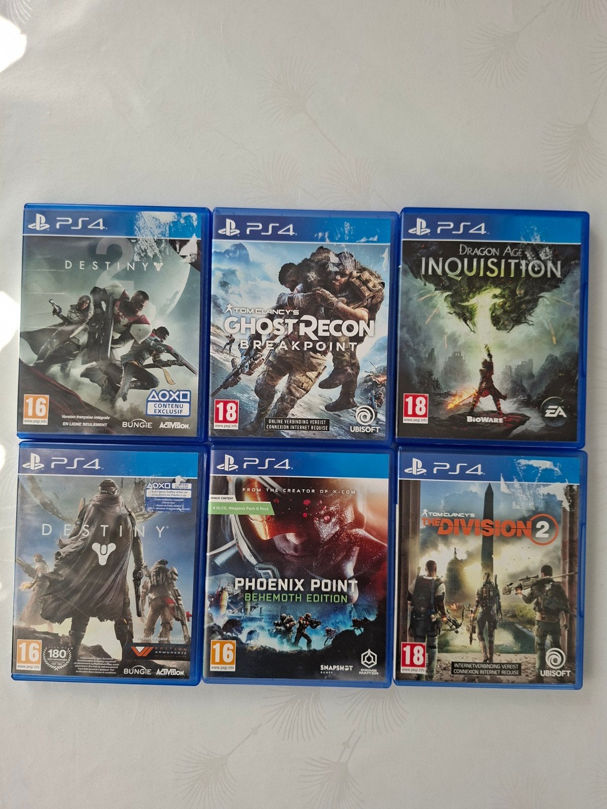 Jeux playstation 4 vendu au prix du marché. Pas de lot sauf, Consoles de jeu & Jeux vidéo