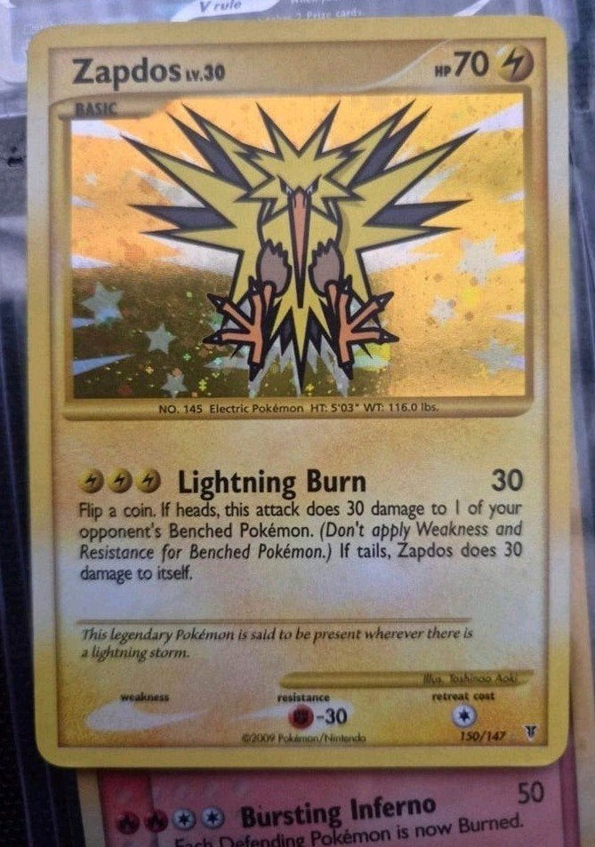 Zapdos 150, Ophalen of Verzenden, Nieuw, Losse kaart, Foil