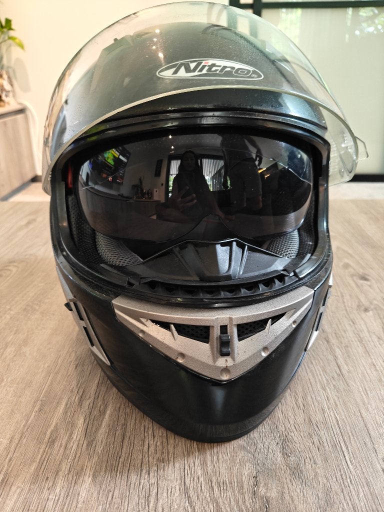 motor helm, Motoren, Kleding | Motorhelmen, Heren, L, Tweedehands, Ophalen